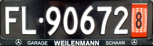 Liechtenstein temporary export series front plate close-up FL·90672.jpg (59 kB)