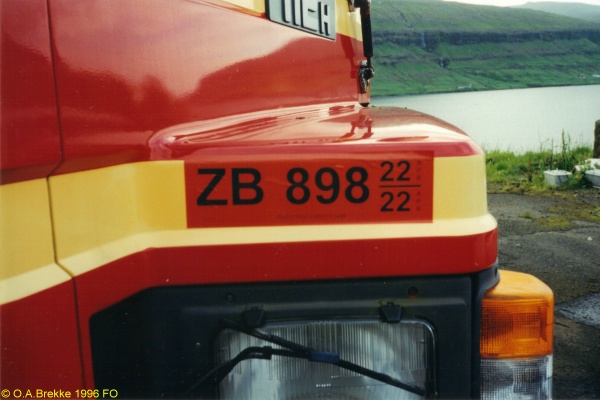 Faroe Islands former provisional series ZB 898.jpg (76 kB)