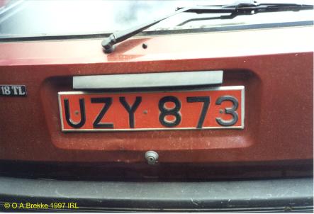 Ireland former normal series UZY 873.jpg (21 kB)