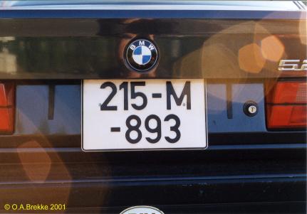 Kennzeichen Nummernschild Sarajevo Bosnien Bosnia Number Plate Export 1