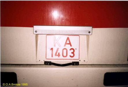 Belarus former commercially used vehicle series KA 1403.jpg (16 kB)