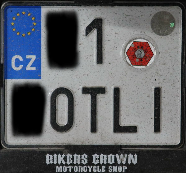Czechia personalised motorcycle series close-up N1 L0TLI.jpg (83 kB)