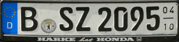 Germany seasonal plate close-up B SZ 2095.jpg (71 kB)