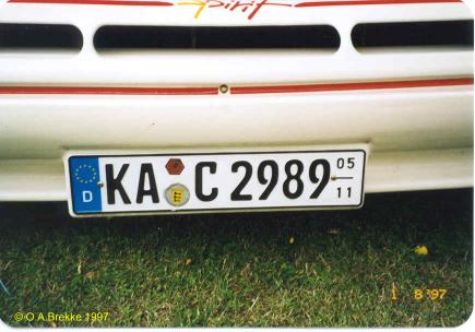 Germany seasonal plate KA C 2989.jpg (26 kB)