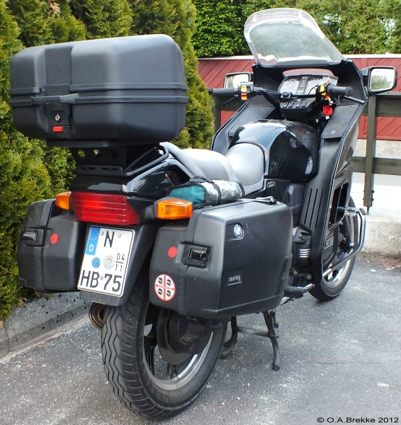 Germany seasonal motorcycle plate N HB 75.jpg (191 kB)