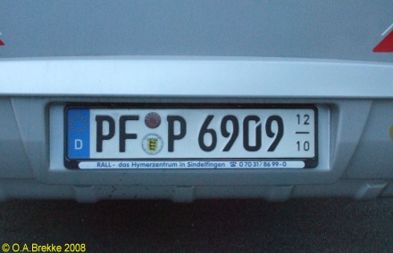 Germany seasonal plate PF P 6909.jpg (47 kB)