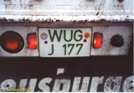 Germany tax reduced series former style WUG-J 177 (21 kB)