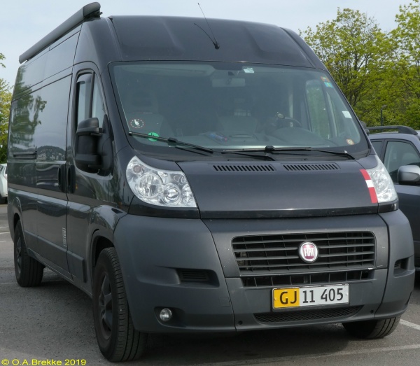 Denmark interim private goods vehicle series GJ 11405.jpg (140 kB)