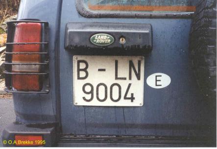Spain former normal series B-LN 9004.jpg (23 kB)