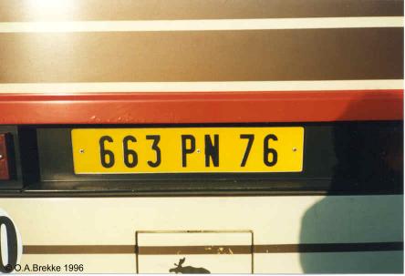 France former normal series rear plate 663 PN 76.jpg (19 kB)