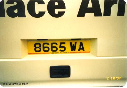 Great Britain former normal series remade as cherished number 8665 WA.jpg (18 kB)