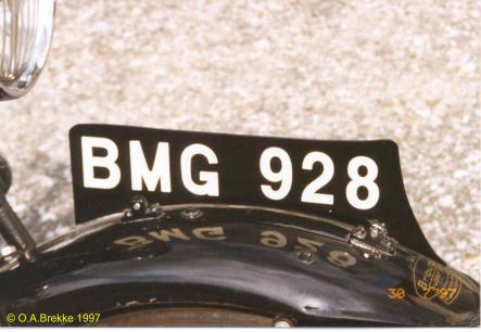 Great Britain former normal series motorcycle front plate BMG 928.jpg (24 kB)