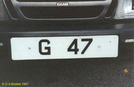 Great Britain former normal series remade as cherished number G 47.jpg (18 kB)