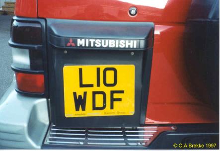 Great Britain former personalised series rear plate L10 WDF.jpg (21 kB)