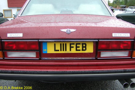 Great Britain former personalised series rear plate L111 FEB.jpg (47 kB)