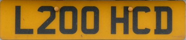 Great Britain former personalised series rear plate close-up L200 HCD.jpg (61 kB)