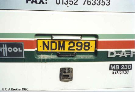 Great Britain former normal series remade as cherished number NDM 298.jpg (20 kB)