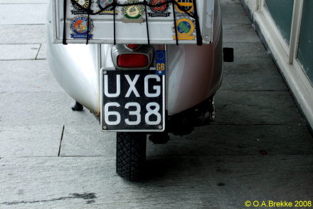 Great Britain 1931-62 re-registration motorcycle UXG 638.jpg (70 kB)