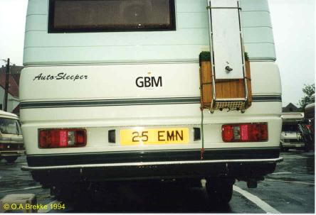 Isle of Man former normal series rear plate reissued 25 EMN.jpg (22 kB)