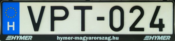 Hungary personalised plate within the former normal series VPT-024.jpg (66 kB)