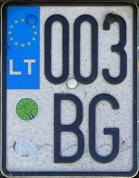 Lithuania motorcycle series former optional plate style close-up 003 BG.jpg (159 kB)