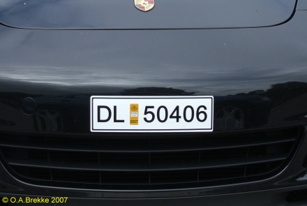 Norway normal series unofficial plate DL 50406.jpg (37 kB)