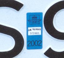 Norway normal series former style close-up of validation sticker SR 90440.jpg (8 kB)