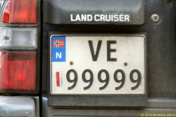 Norway normal series former style VE 99999.jpg (95 kB)