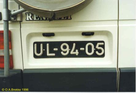 Portugal former normal series rear plate UL-94-05.jpg (18 kB)