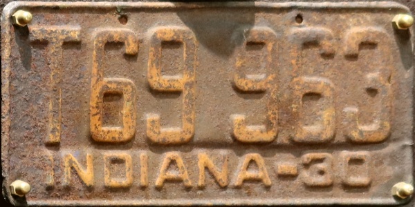 USA Indiana 1930 plate close-up T69 963.jpg (108 kB)