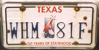 USA Texas former normal series close-up WHM 81F.jpg (14 kB)