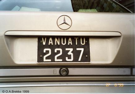 Vanuatu normal series former style rear plate 2237.jpg (21 kB)