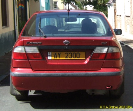 Alderney normal series rear plate AY 2300.jpg (69 kB)