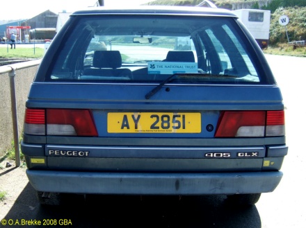 Alderney normal series rear plate AY 2851.jpg (66 kB)