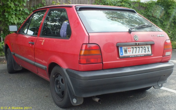 Olav's Austrian license plates. Duplicates. Number plates of Austria