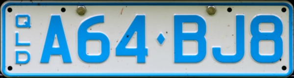 Australia Queensland personalised series A64·BJ8.jpg (53 kB)