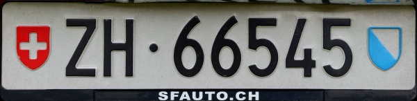 Switzerland normal series rear plate ZH·66545.jpg (53 kB)