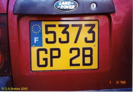 thumbnail image 2 of 2x Val De Loire License Plate Style Stickers - Central Region, Glossy Decal For Car/Bike 2 of 5