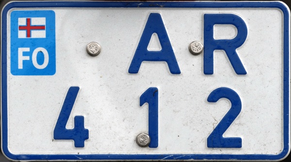 Faroe Islands normal series small plate close-up AR 412.jpg (106 kB)