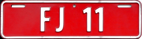 Norway former trade plate series close-up FJ 11.jpg (71 kB)