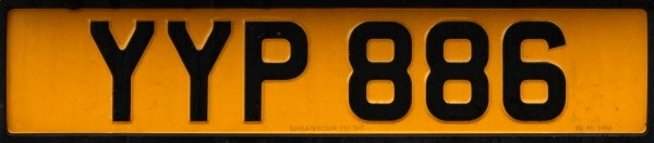 Great Britain former normal series remade as cherished number YYP 886.jpg (46 kB)