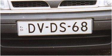 Netherlands replacement plate DV-DS-68.jpg (17 kB)